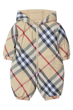 tuta in poliammide beige BURBERRY KIDS | 8088754A2205